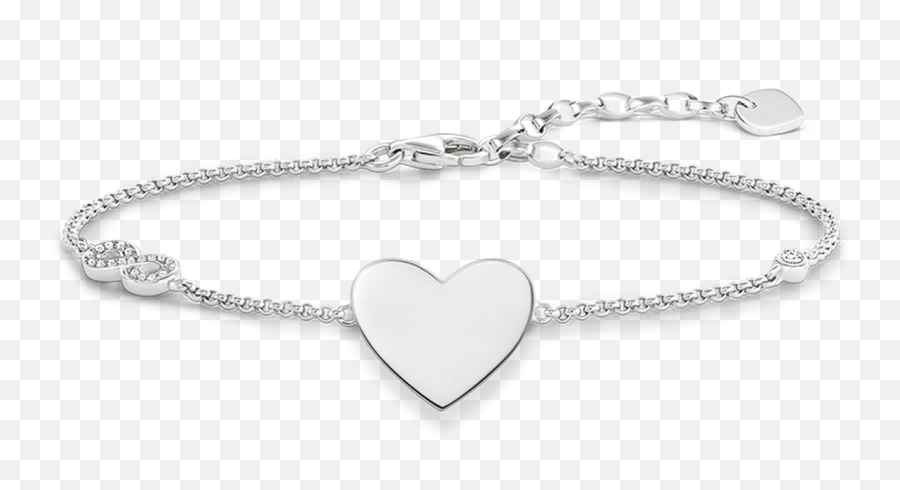 Engrave Your Love - Thomas Sabo Charm Anklet Emoji,Emoji Icon Bracelets