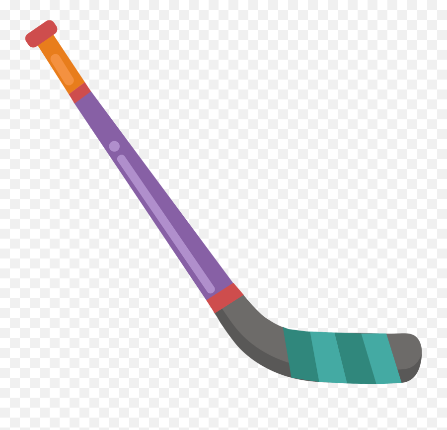 Ice Hockey Stick Clipart - Ice Hockey Stick Emoji,Hockey Stick Emoji