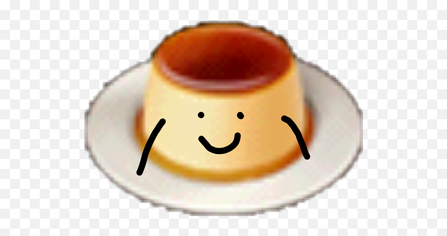 Pudding - Flan Emoji,Pudding Emoji