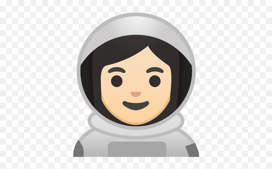 Woman Astronaut Light Skin Tone Icon - Emoji Woman Astronaut,Emoji Skin Tone