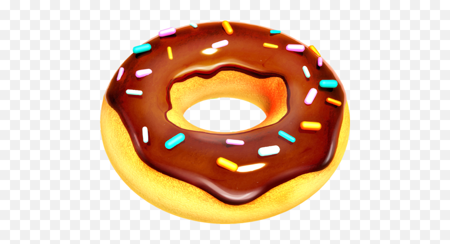 Donut Food Clipart Png Emoji,Emoji Cookie Cake