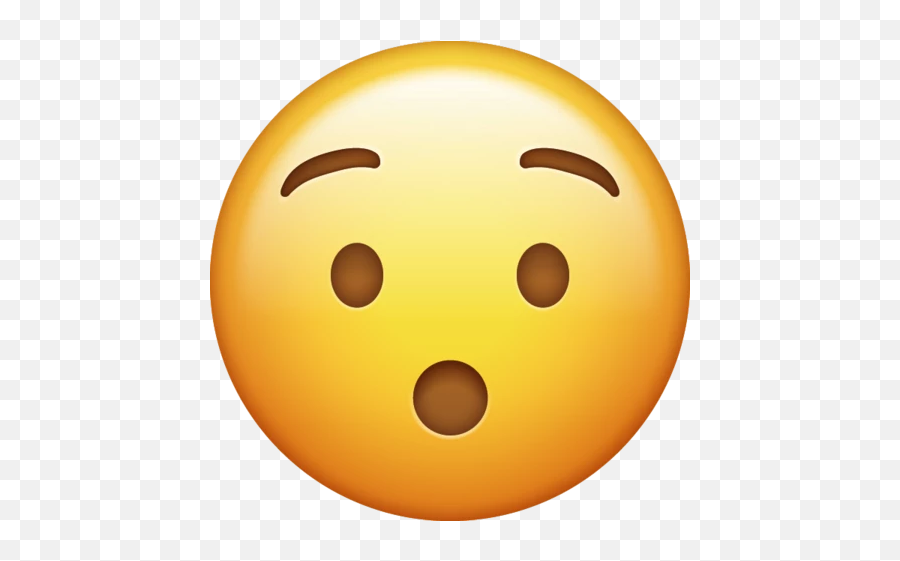 Surprised Emoji Png - Smile Emoji Png,Shocked Emoji Png