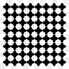 Abstract Tile Pattern 34 - Purple And Black Plaid Emoji