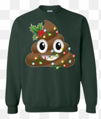 Reindeer Poop Emoji Cute Merry - Friends Ugly Christmas Sweaters,Emoji Christmas Tree