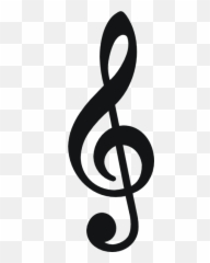 Peace Clipart 60 Music - Treble Clef Emoji