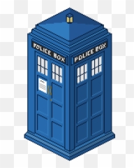 Transparent Tardis Minecraft Transparent Png Clipart Free - Architecture Emoji,Tardis Emoji