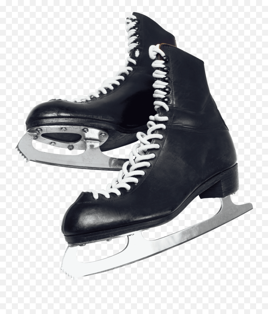 Ice Skate Png - Ice Skates Black Png 4147855 Vippng Black Figure Skates Png Emoji,Skate Emoji