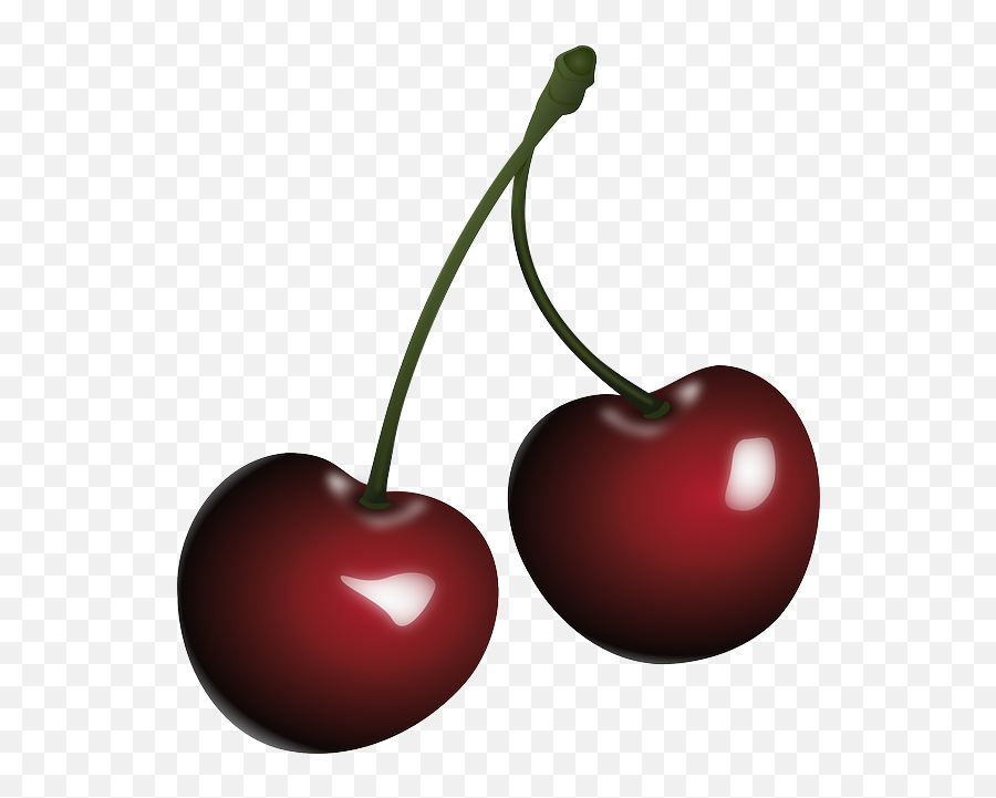 Free Cherry Clipart - Black Cherry Clipart Emoji,Cherries Emoji