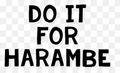 Harambe Meme Martyr Telegram - Stickers Emoji,Harambe Emoji