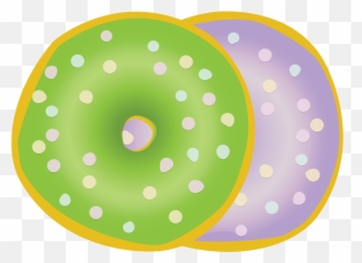 FUN - KING Stickies Donut King Lovable Labels Circle Emoji