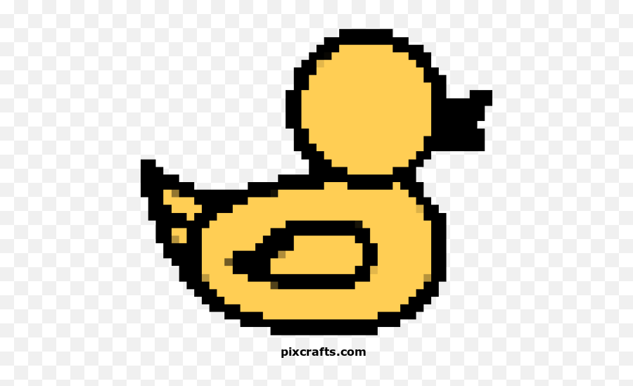 Duck - Monsters Inc Pixel Art Emoji,Duck Emoticon