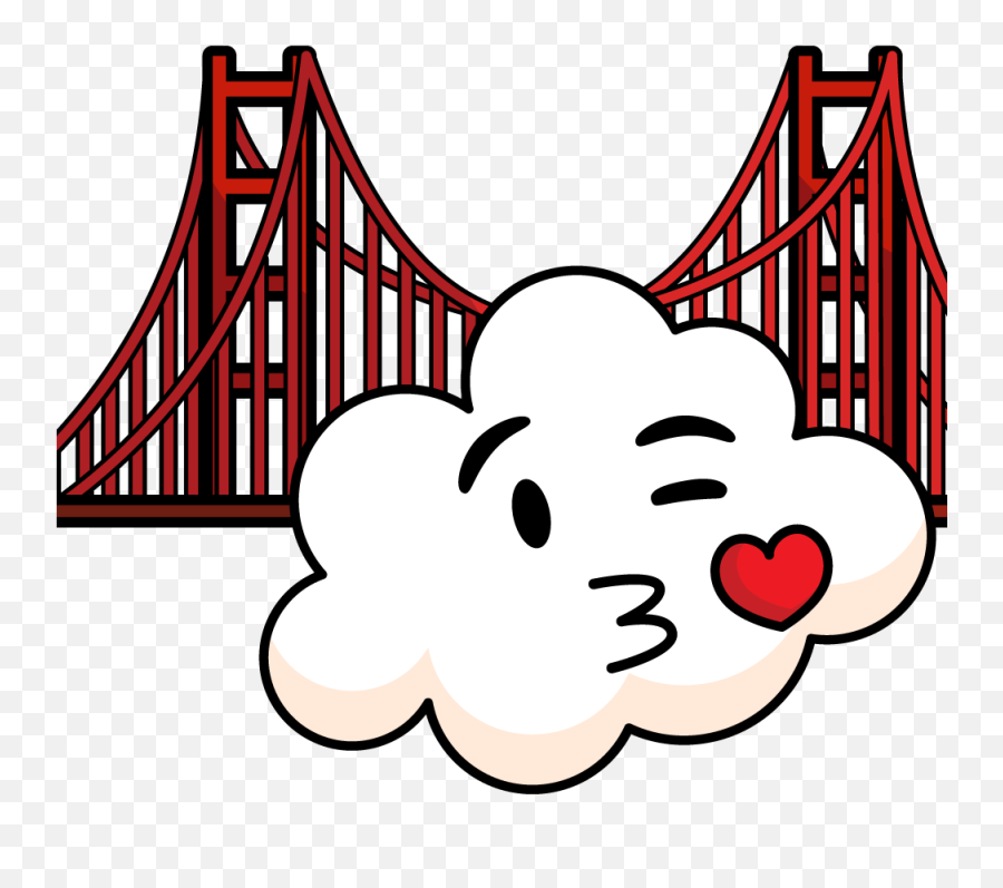 Sfemoji - San Francisco Emojis,California Emoji