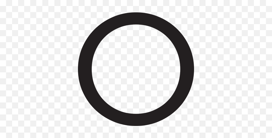 Medium White Circle Emoji For Facebook Email Sms - White Circle,White Circle Emoji