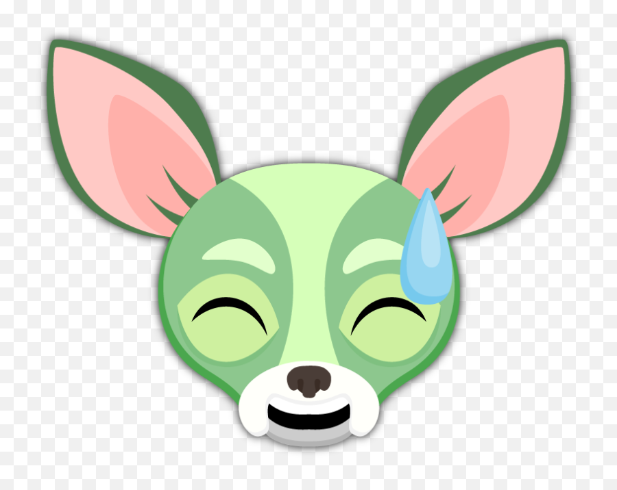 Green Saint Patricks Day Chihuahua Stickers Are You A - Chihuahua Emoji,Emoji Sweats