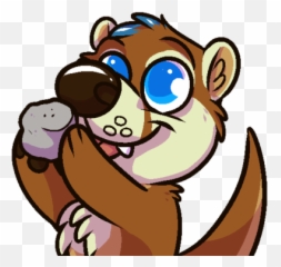 Kasil Kasilloutreinfo - River Mastodon Cartoon Emoji