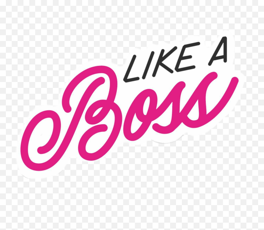 Likeaboss Like A Boss Likeaboss - Calligraphy Emoji,Like A Boss Emoji