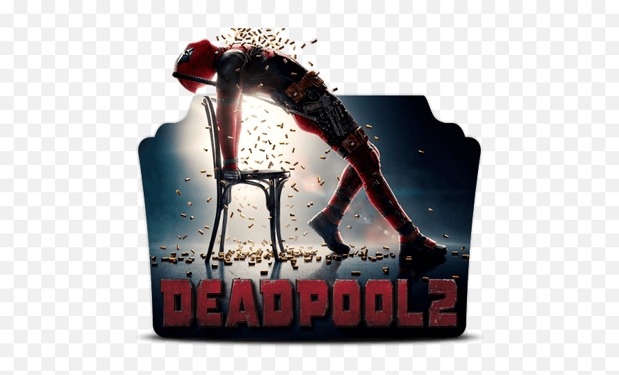 Deadpool Movie Folder Icon - Designbust Deadpool 2 Icon Folder Emoji,Deadpool Emoji