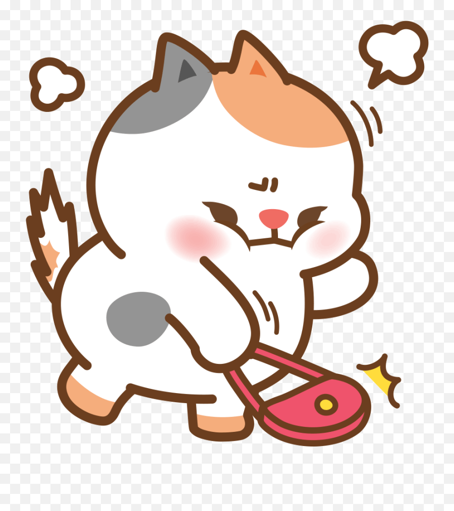 Top Warrior Cat Oc Stickers For Android U0026 Ios Gfycat - Tonton Friends Bella Gif Emoji,Angry Cat Emoji