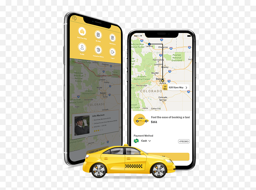 A Top Taxi App Development Company Hire Taxi App Developers - Smart Device Emoji,Taxi Emoji