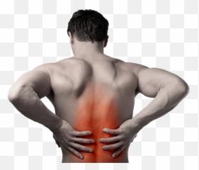 Back Pain Transparent Background PNG SVG Clip art for Web - No Emoji