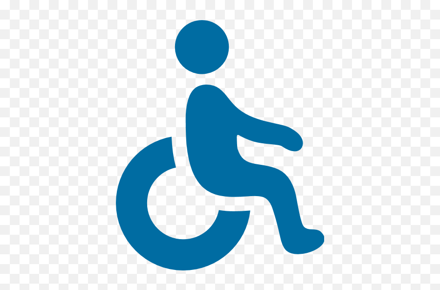 Wheelchair Symbol Emoji For Facebook Email Sms - Wheelchair Emoji Transparent Background,Wheelchair Emoji
