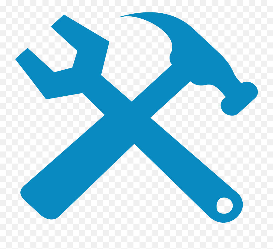 Hammer And Wrench Silhouette Png Images - Hammer And Wrench Logo Emoji,Hammer And Wrench Emoji