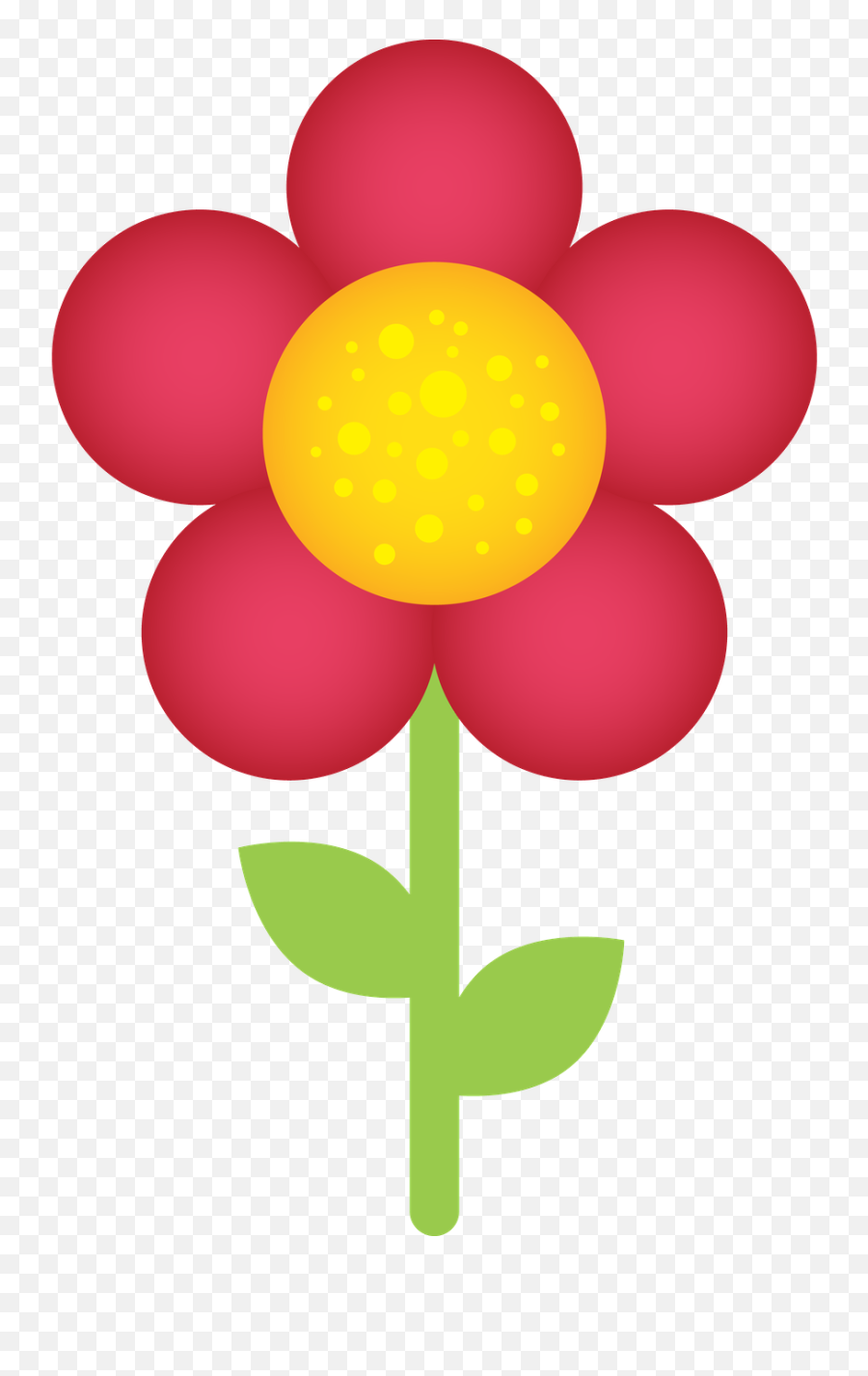 Red Flower Clipart Emoji,Minus Emoji