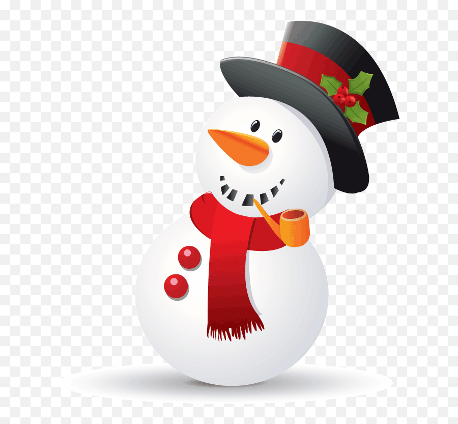 Snowman Gif - Tarjeta De Navidad De Muñeco De Nieve Emoji,Christmas Emoticons