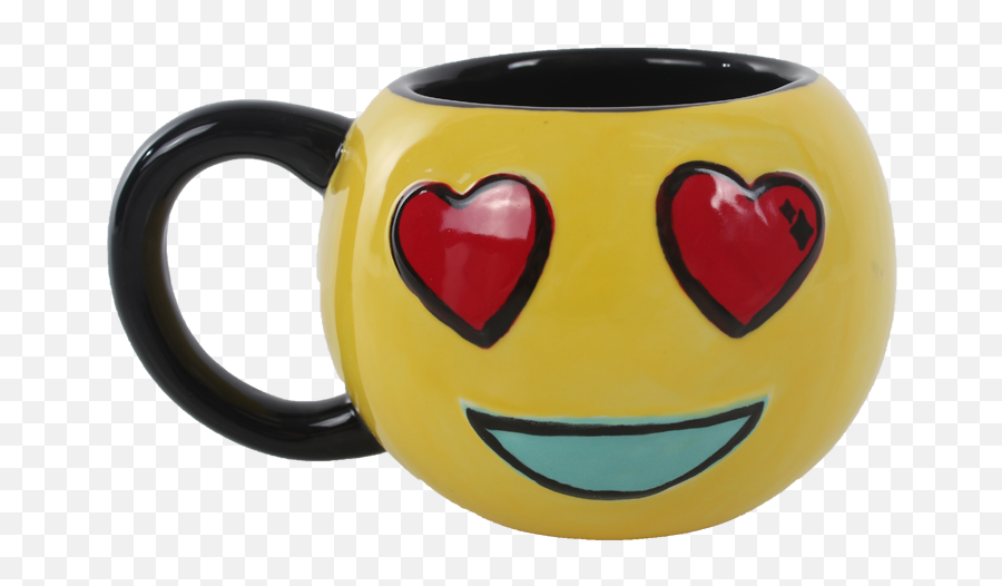 Ceramic Love Mug - Serveware Emoji,Emoticon Mug