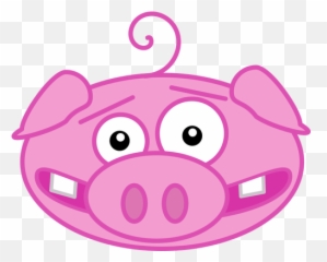 Piga Wajah - Funny Pig Face Clipart Emoji,Piggy Emoticon