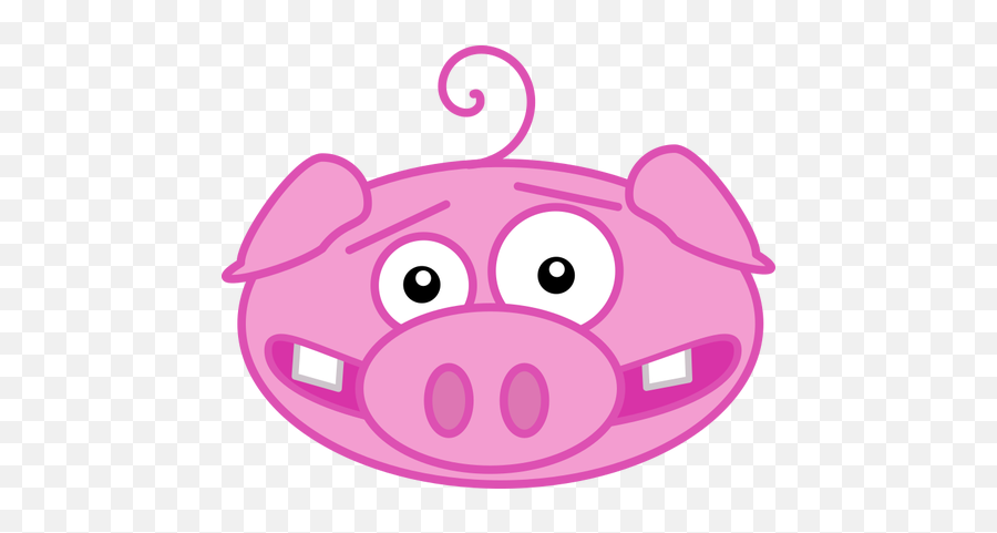 Piga Wajah - Funny Pig Face Clipart Emoji,Piggy Emoticon