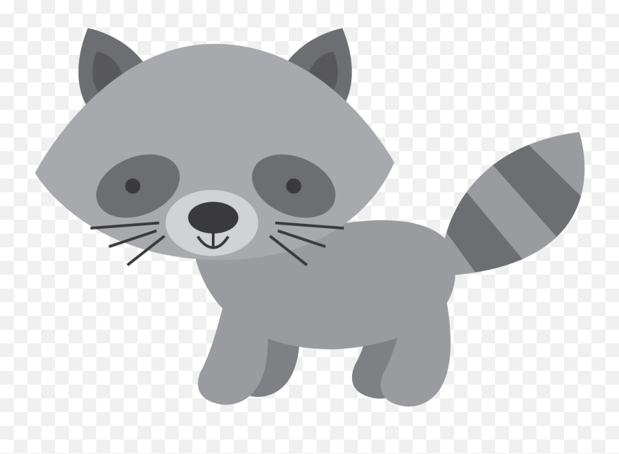 Cute Clipart Raccoon Cute Raccoon Transparent Free For - Clipart Woodland Creatures Png Emoji,Raccoon Emoji
