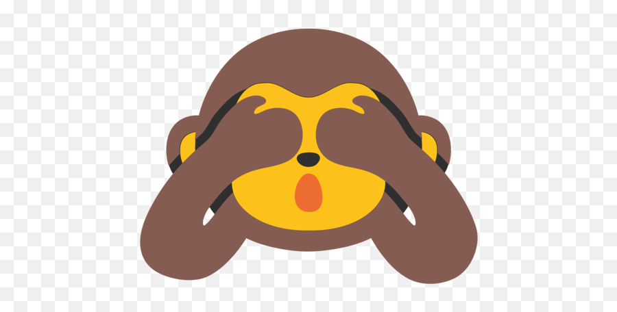 See - Android Monkey Emoji,See No Evil Emoji