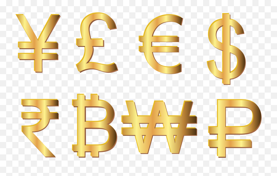 Money Symbols Png Transparent - Currency Clipart Emoji,Emoji Currency
