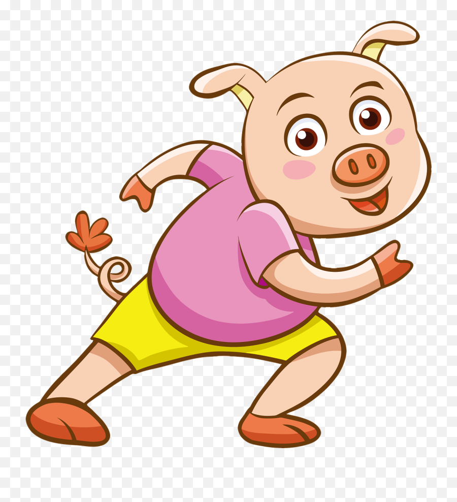 Animal Anthropomorphic Cartoon Character Comic - Pig Graphics Emoji,Goat Emoji