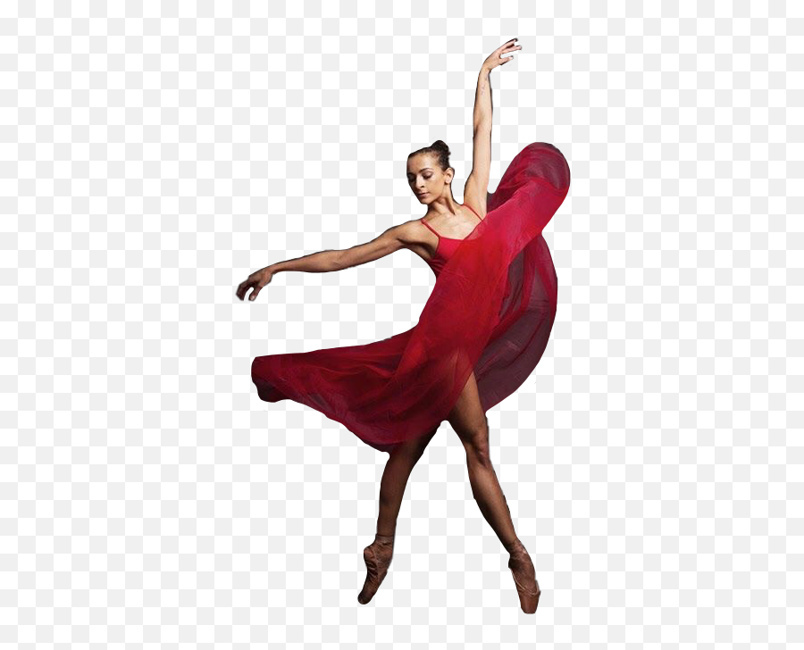 Ballerina Girl Red Dress Dance Loveit - Ballet Dancer Emoji,Red Dress Dancer Emoji
