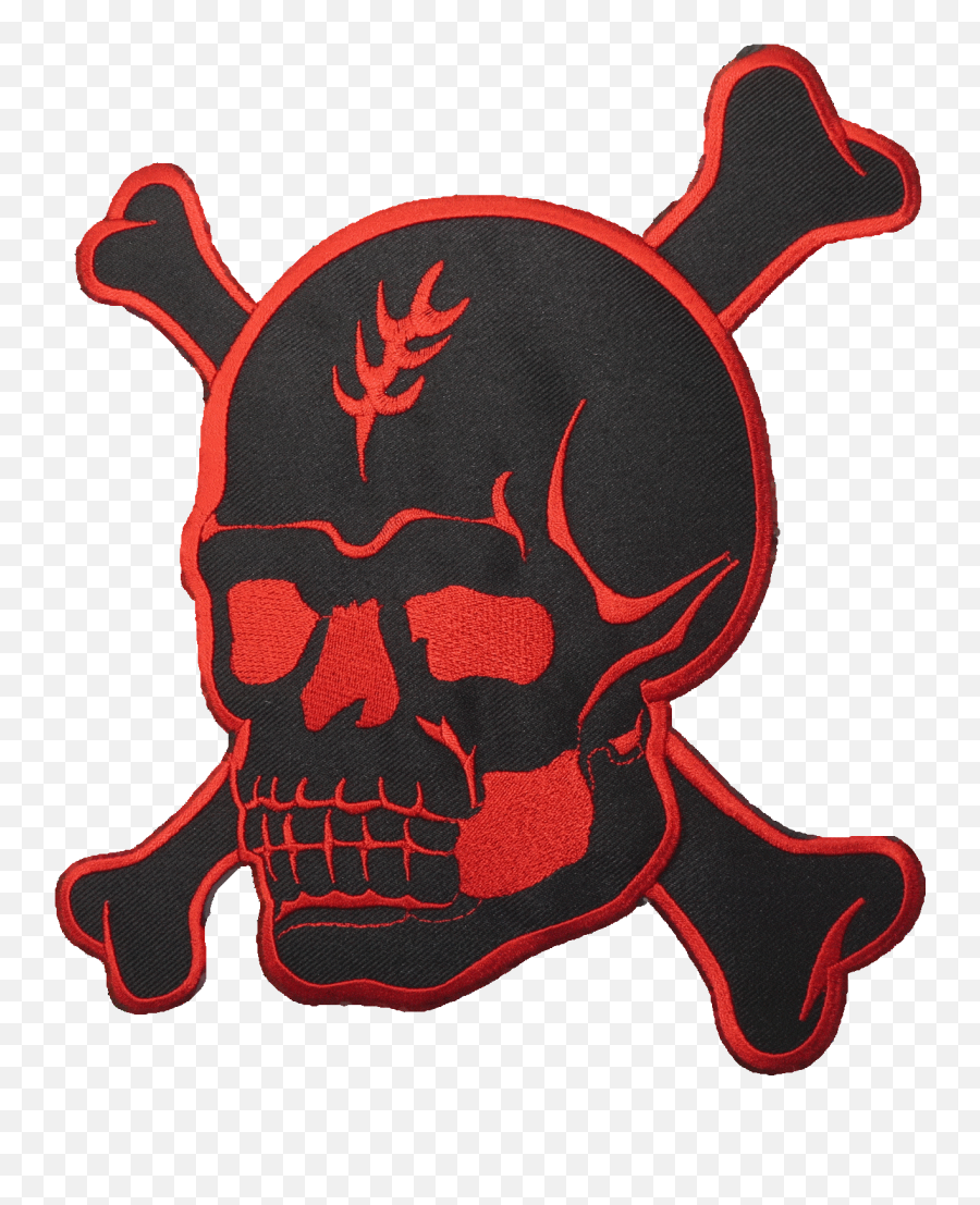 Devil Satan Biker Skull Bones Big - Skull Emoji,Biker Emoticon