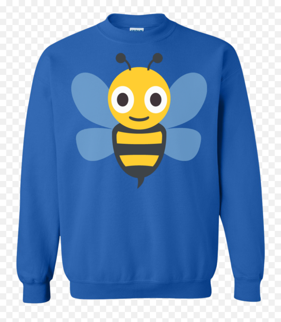 Download Bee Emoji Sweatshirt - Sweater,Bee Emoji Transparent