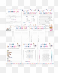 Llama Mama Baby Shower Games Bundle With 8 Games - Screenshot Emoji,Llama Emoji