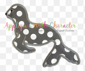 Ocean Seal Applique Design - Cartoon Emoji,Seal Emoji