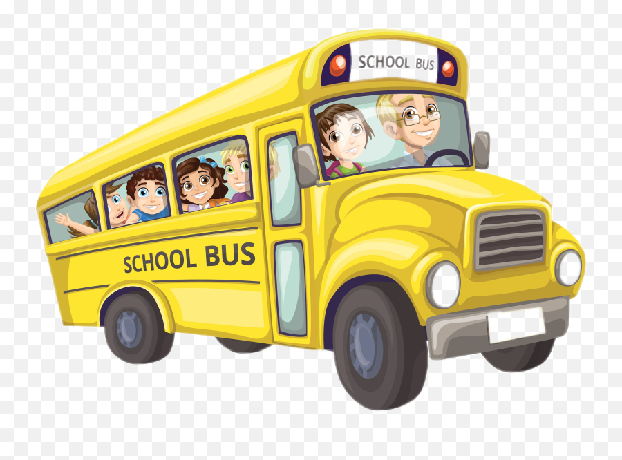 School Bus Yellow Children Trip - School Bus Emoji,School Bus Emoji