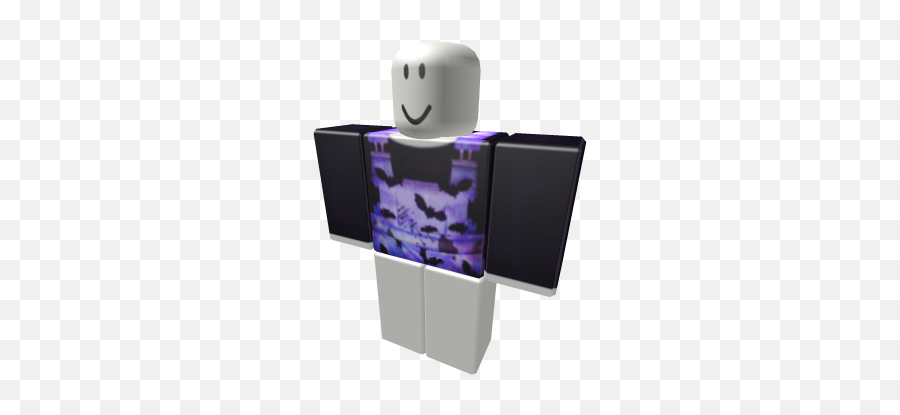 Bat Pattern Overalls Black Sweater - Roblox Killer Bean Shirt Emoji,Bat Emoticon