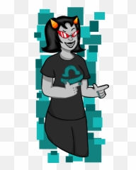 Finger Guns Terezi - Cartoon Emoji,Finger Guns Emoji