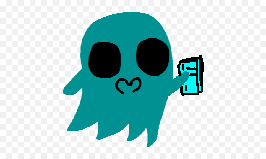 Talking Ghost - Clip Art Emoji,Ghost Book Emoji