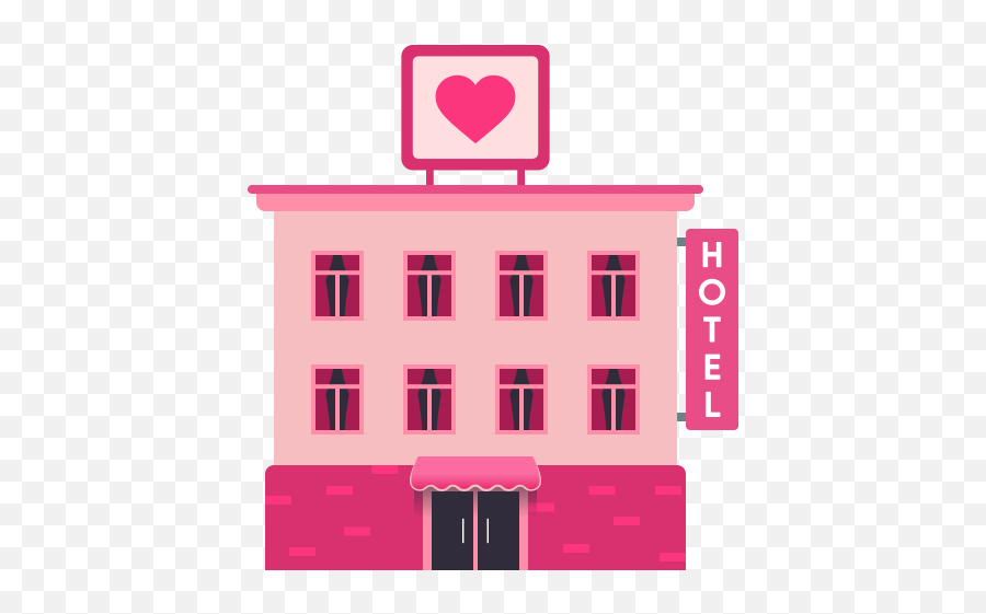 Emoji Hotel Of Love To - Heart,The Shining Emoji