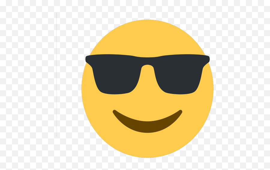 Emoticon Sunglasses Smiley Iphone Go Emoji U2013 Free Png Images - Sunglasses Emoji Png,Iphone Emojis Vector