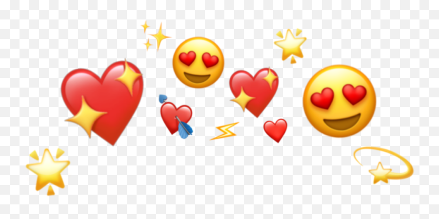 Crown Emoji - Heart Crown Emoji Png,Crown Emoji
