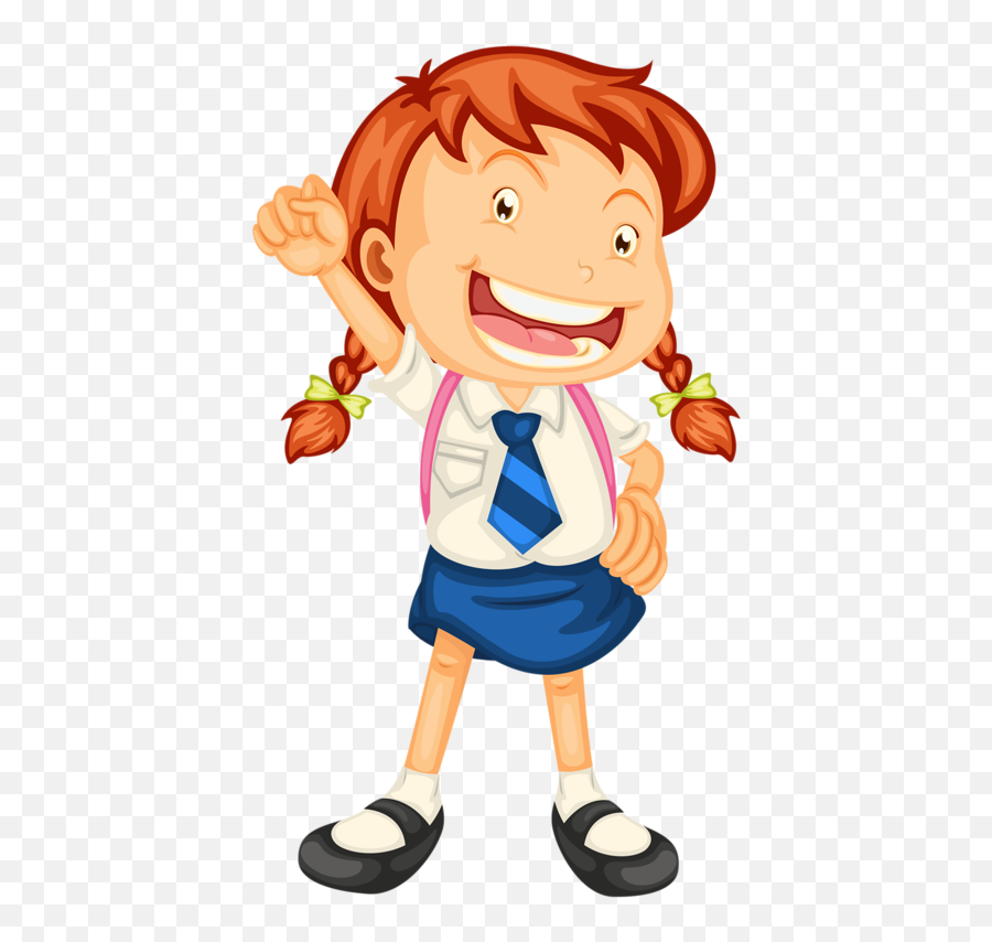 Girl Wearing Uniform Clipart - Png Download Full Size Girl Wearing Uniform Clip Art Emoji,Dancing Girls Emoji