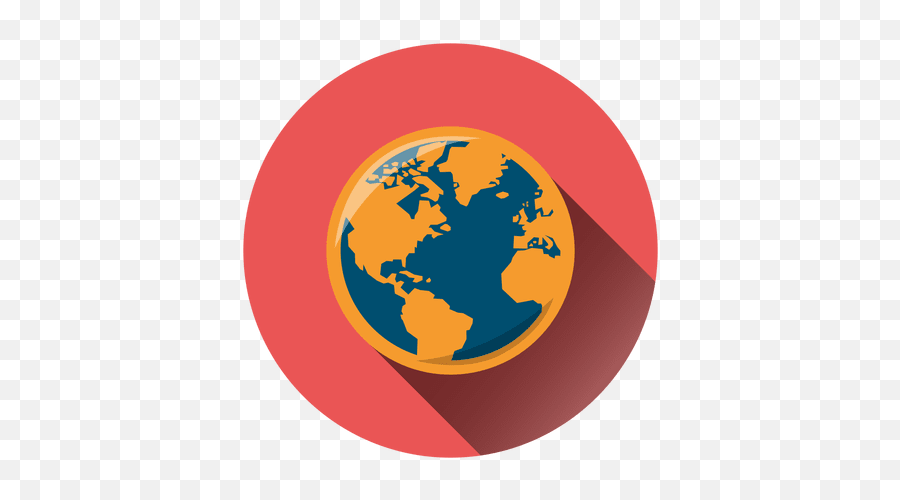 Globe Circle Icon - Save Trees Save The World Emoji,Flat Earth Emoji