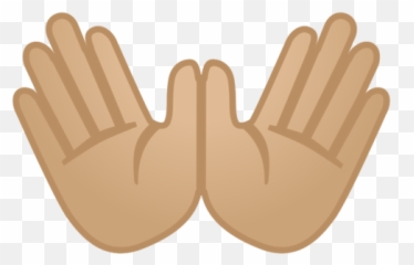 Medium - Open Hands Emoji